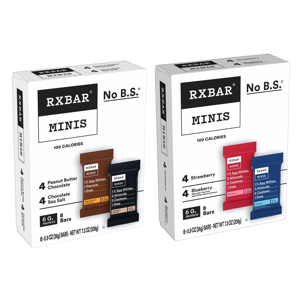 RXBAR Minis pocket-friendly pack, ideal for on-the-go energy.