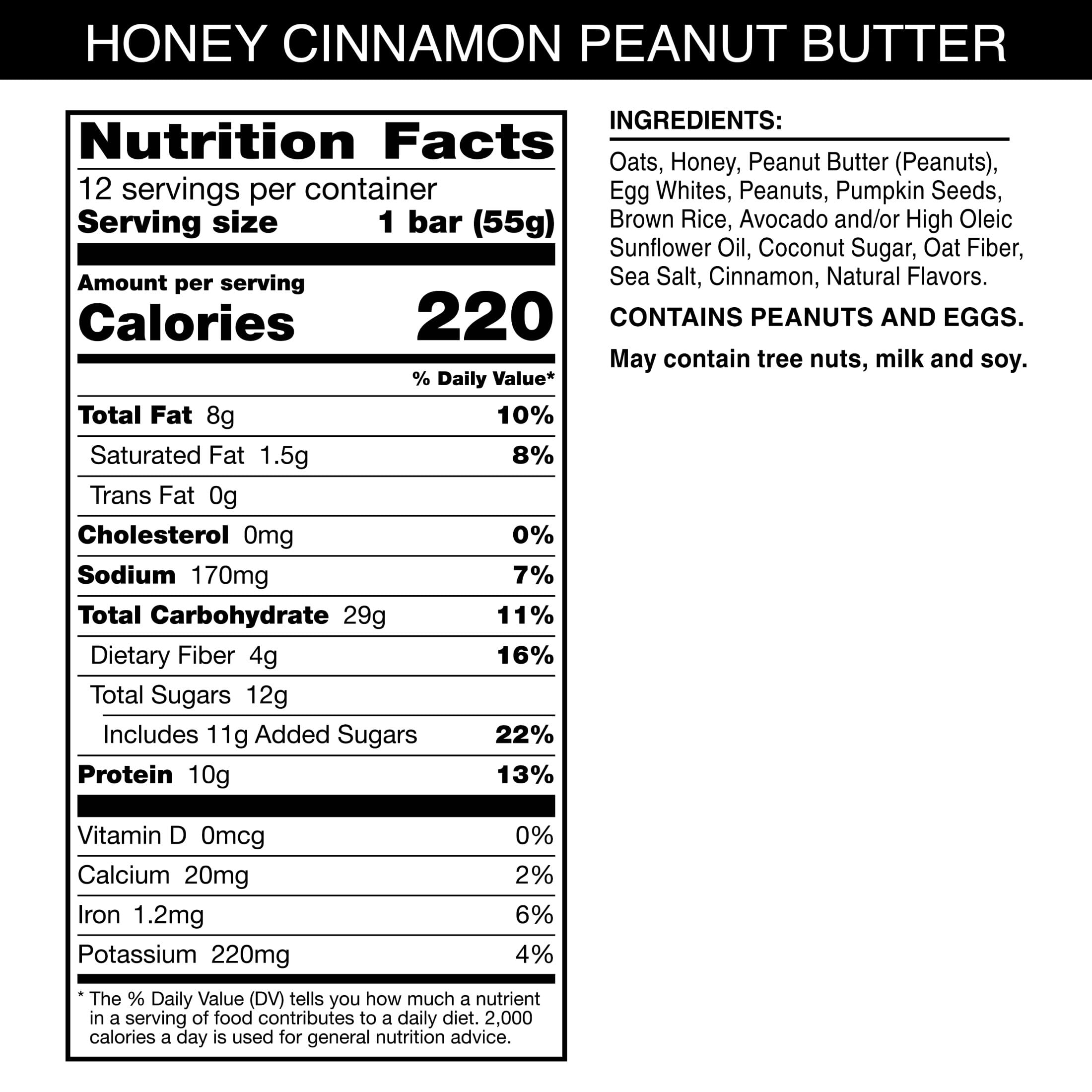 RXBAR Nut Butter and Oat Bar texture closeup shows soft and crispy bite.
