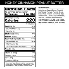 RXBAR Nut Butter and Oat Bar texture closeup shows soft and crispy bite.