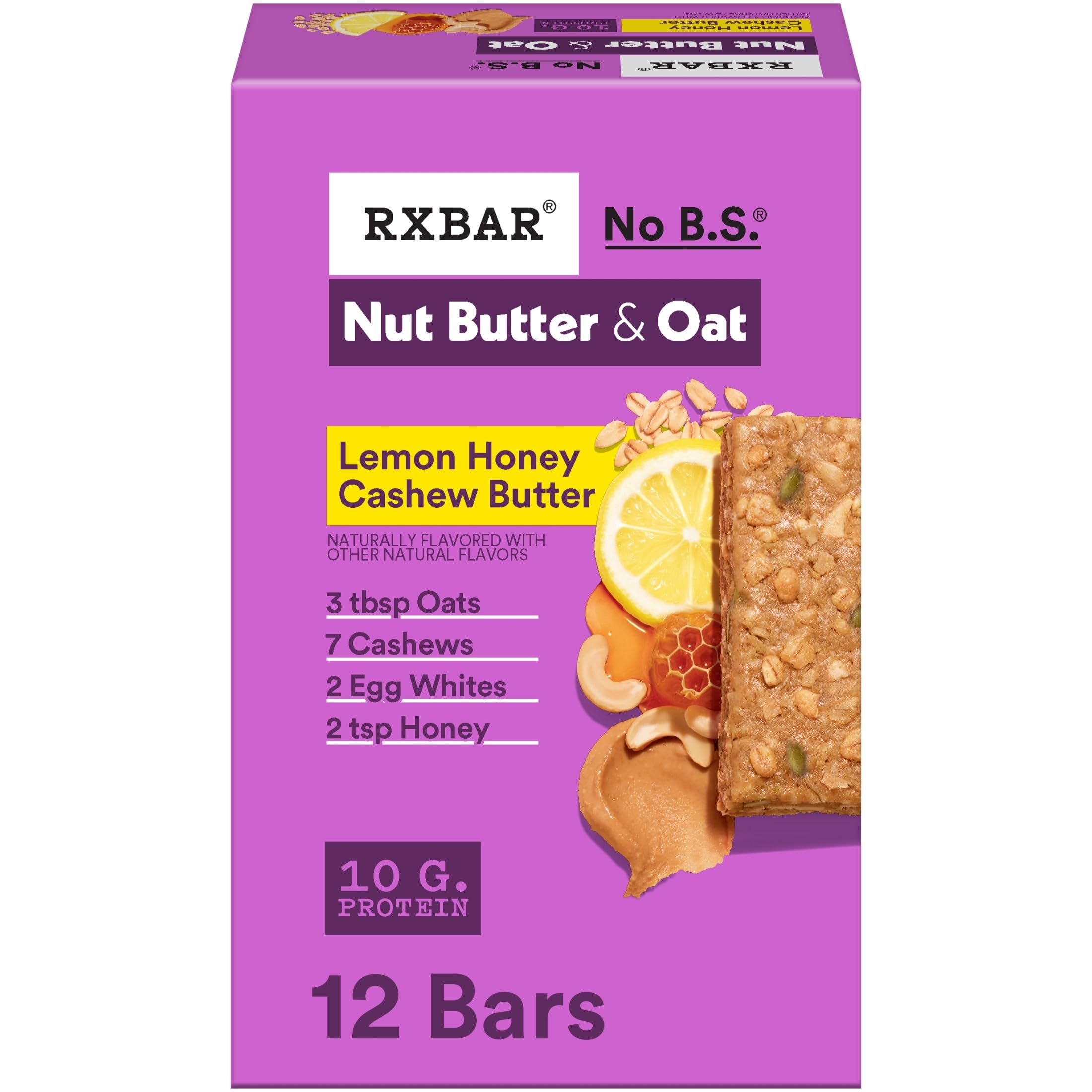 RXBAR Nut Butter and Oat bar packaging ready for on-the-go snacking