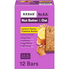 RXBAR Nut Butter and Oat bar packaging ready for on-the-go snacking