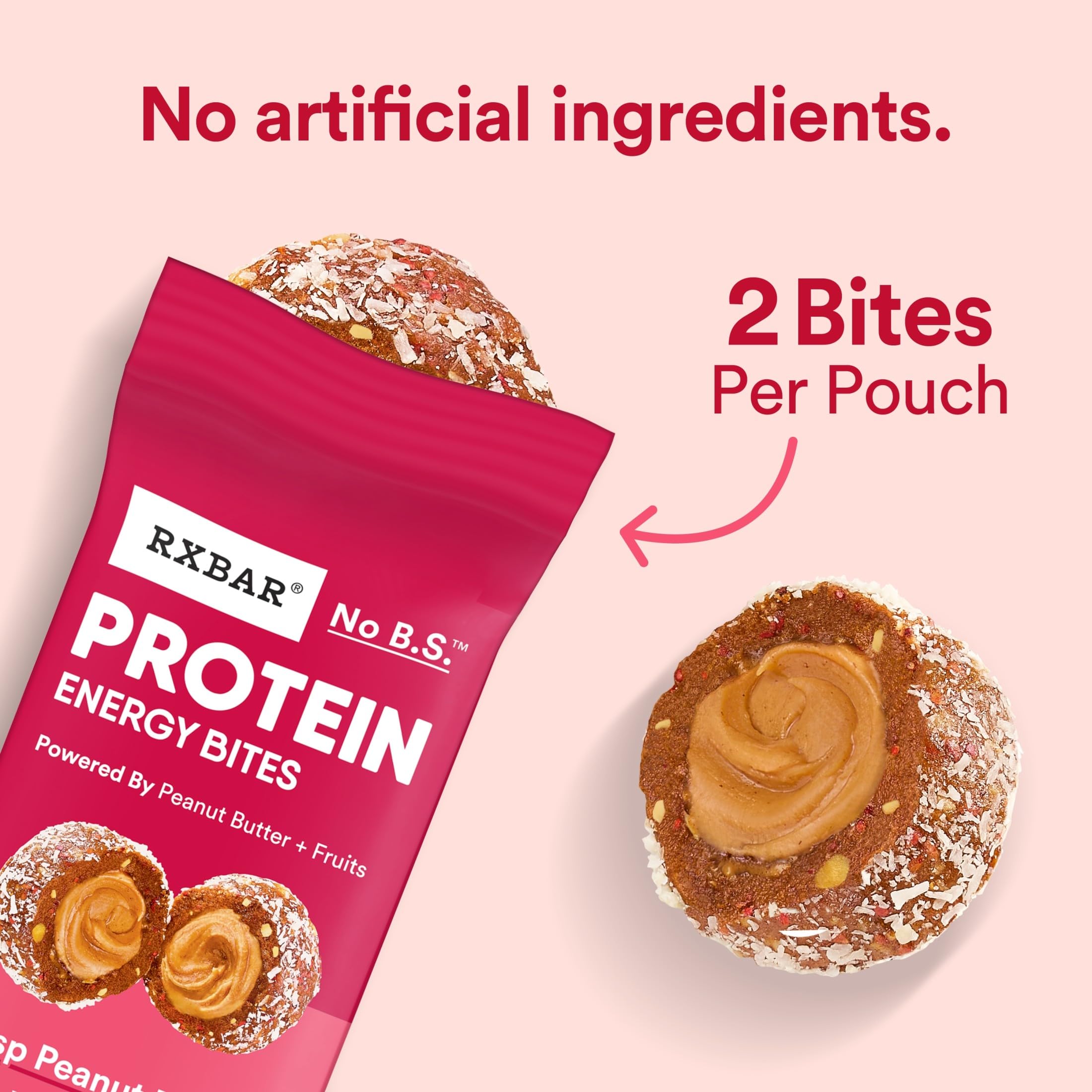 RXBAR on-the-go packaging with single pouch for quick snacking