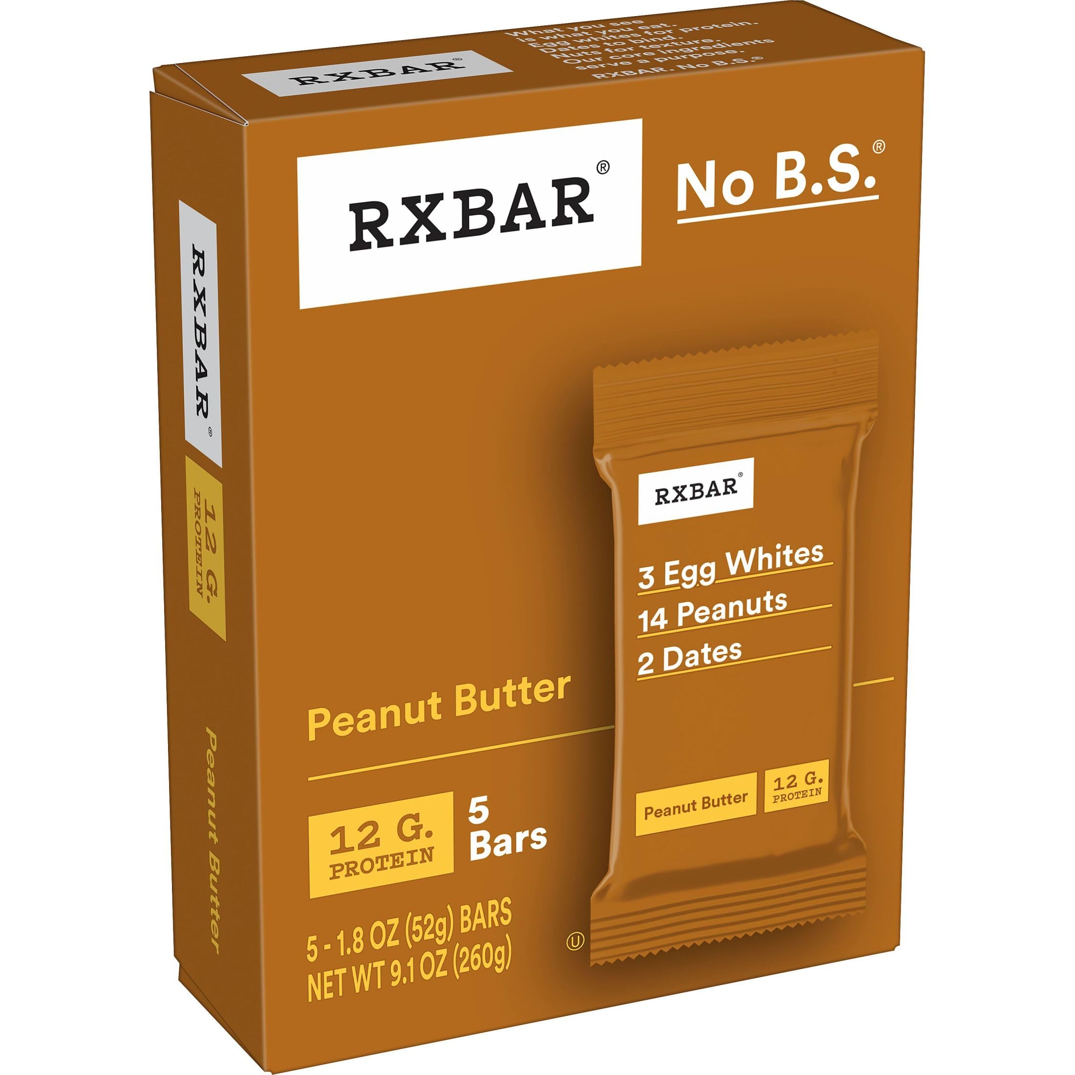 RXBAR Peanut Butter bar in lunch tote for on-the-go fuel