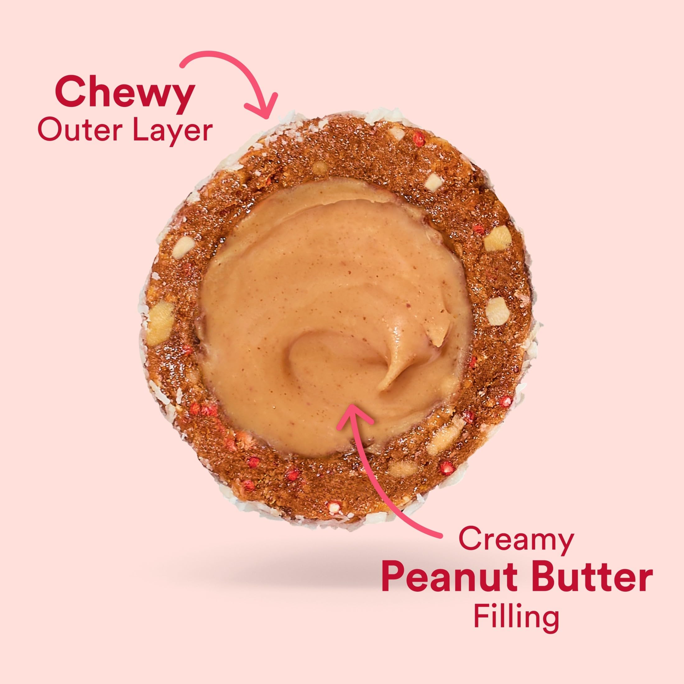 Pre- or post-workout snack option for balanced fueling.