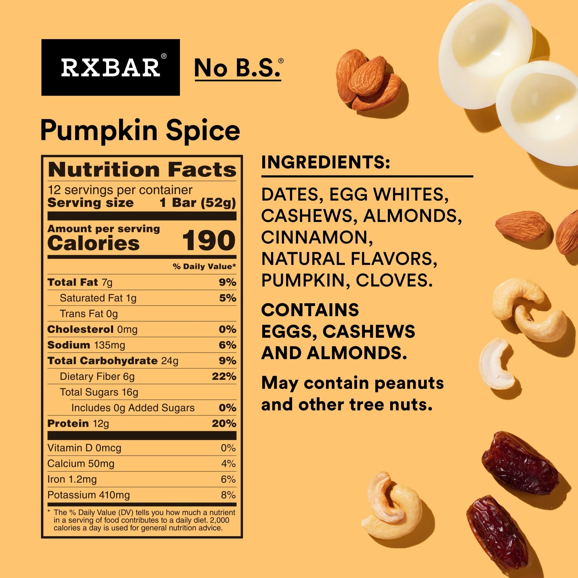 RXBAR Pumpkin Spice bar during a gym session as a quick post-workout option.