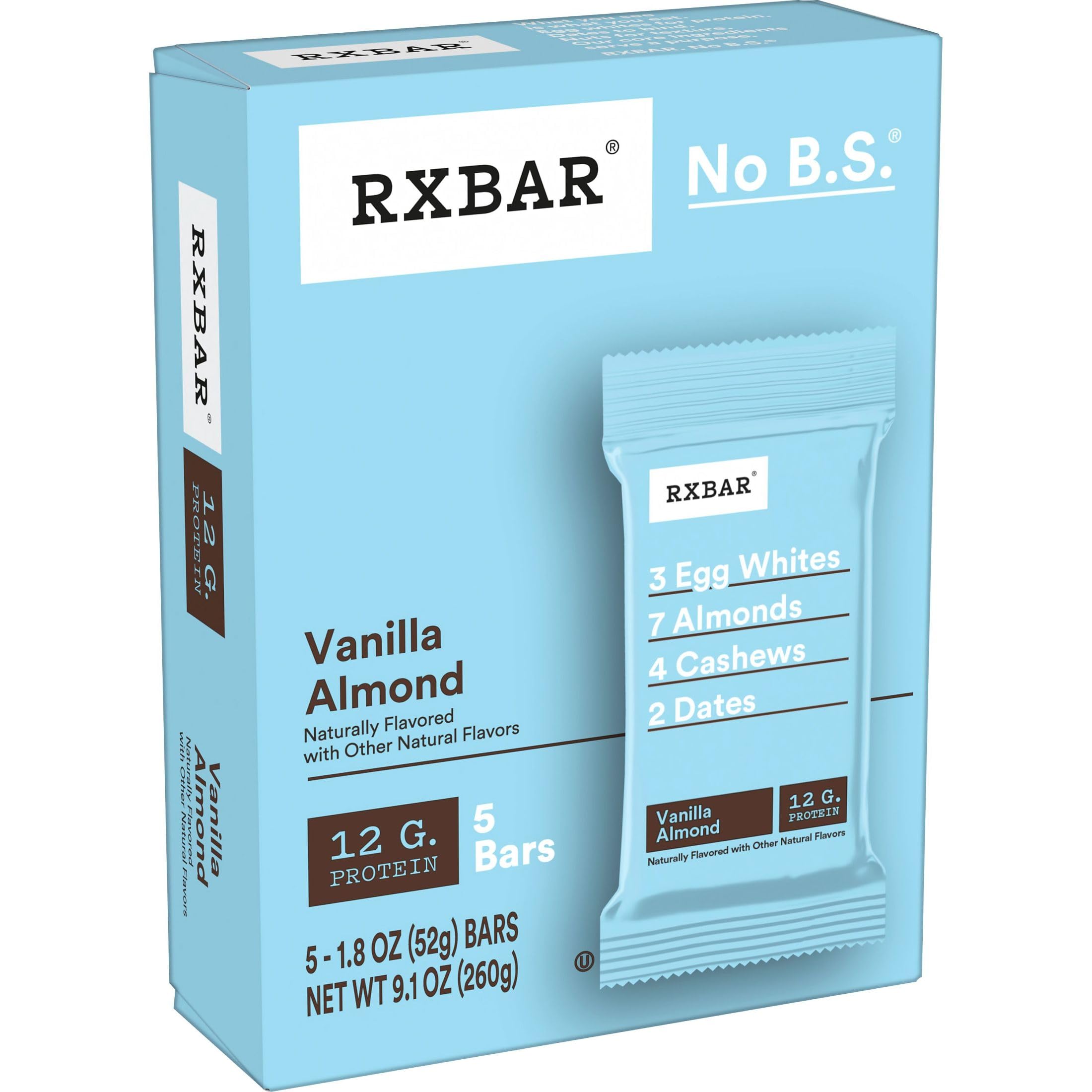 RXBAR Vanilla Almond bar in a gym bag as post-workout fuel