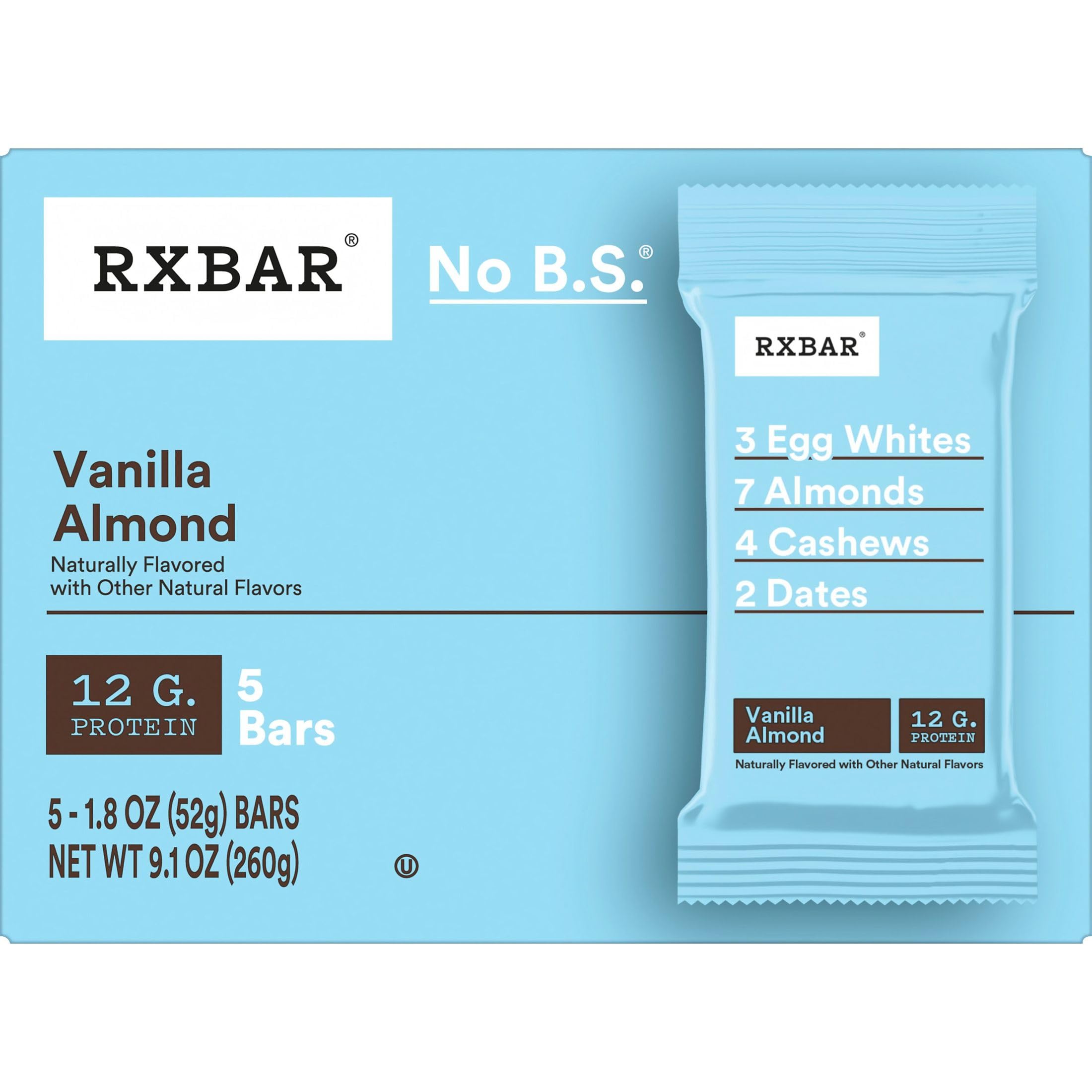 Six-box RXBAR Vanilla Almond bars combo ready for stocking up