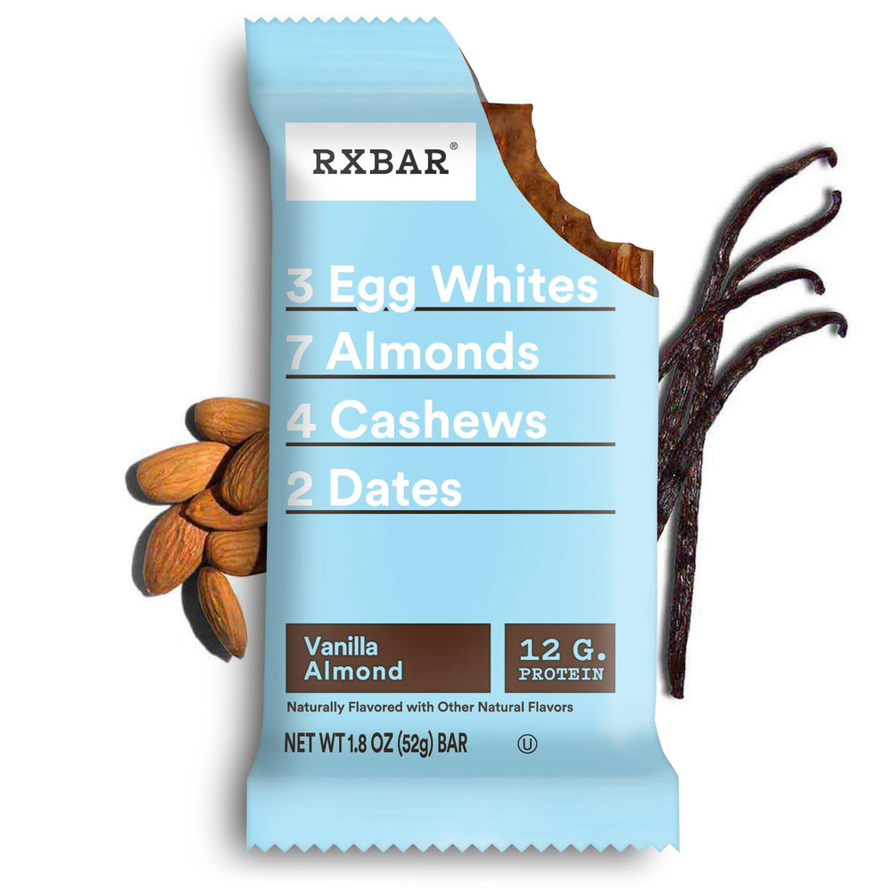 RXBAR Vanilla Almond with coffee pairing for a morning ritual.