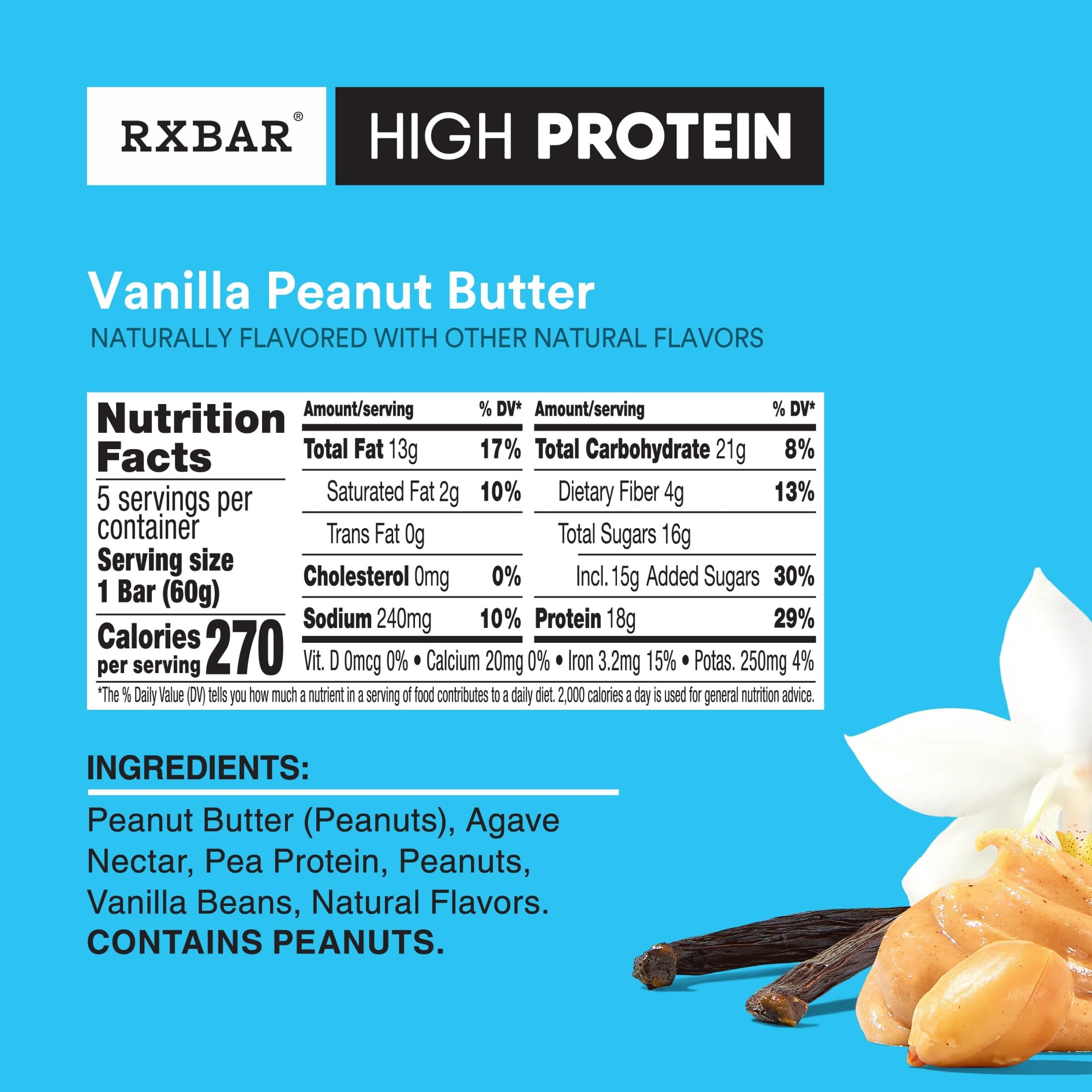 RXBAR Variety Pack of 10 bars for easy protein on the go.