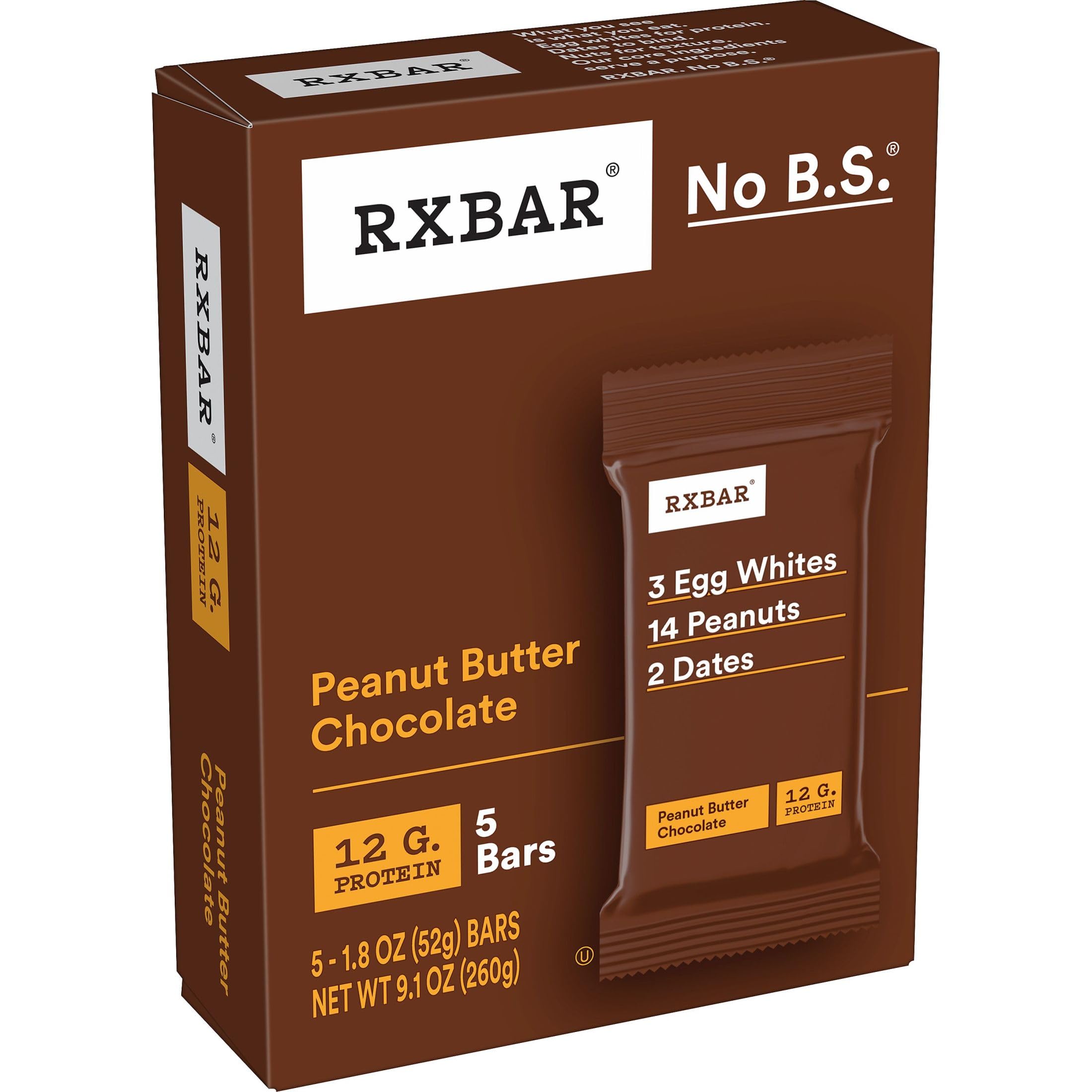 RXBAR workout-ready snack ideal for gym bag use