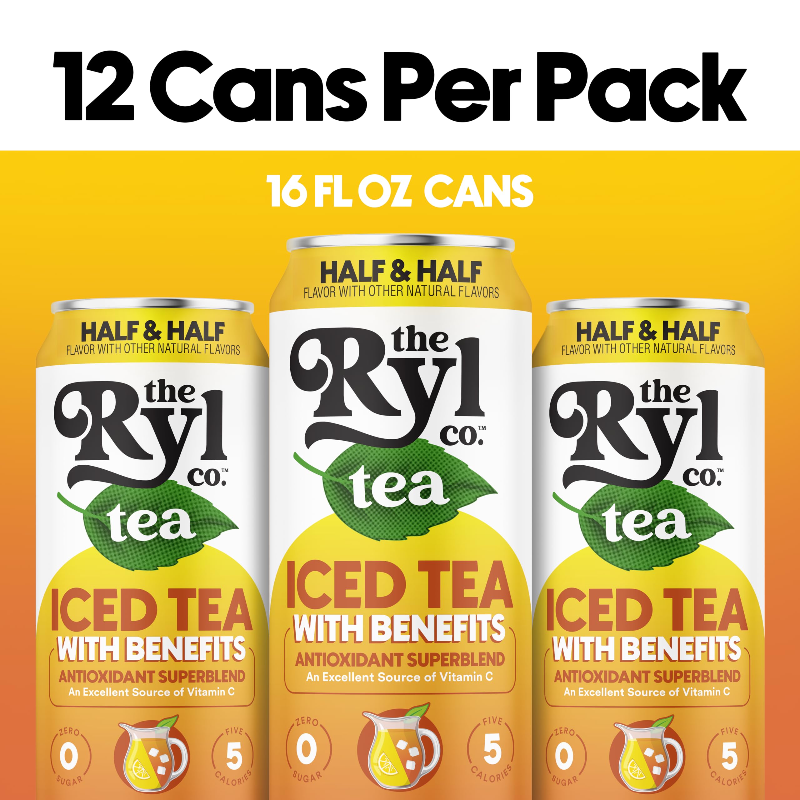 The Ryl Co antioxidant polyphenols tea image highlights a nutrient-rich blend.