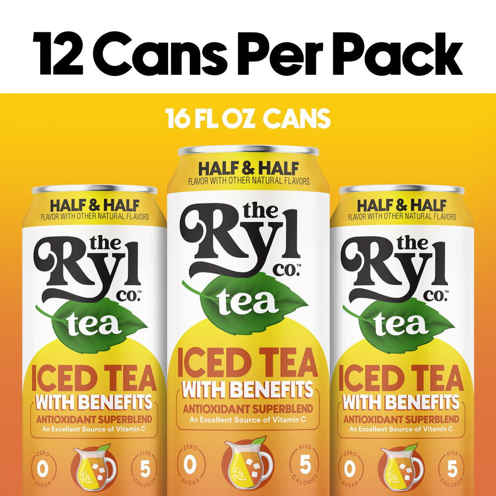 The Ryl Co antioxidant polyphenols tea image highlights a nutrient-rich blend.