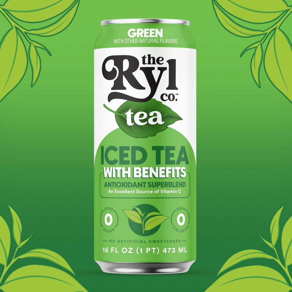 Ryl Iced Tea, Green - Zero Sugar, Low Carb, Antioxidant Superblend | T ...
