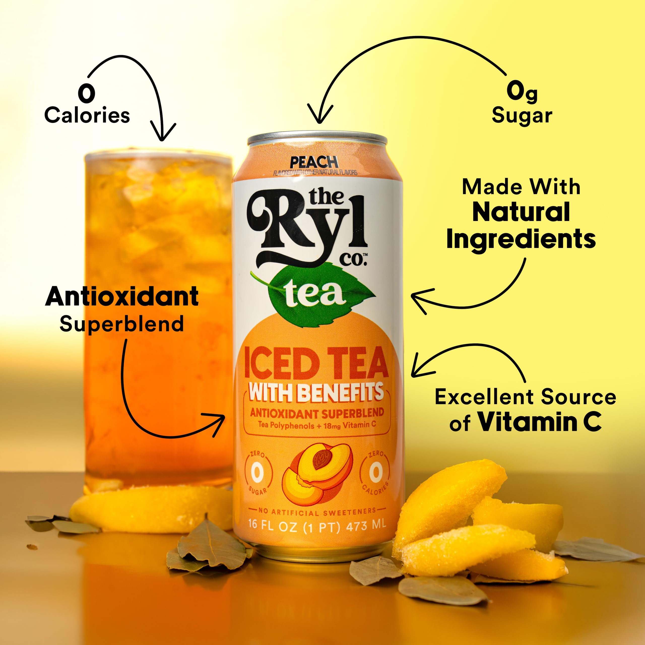 The Ryl Co 12-pack bundle view showcases sustainability with recyclable cans.