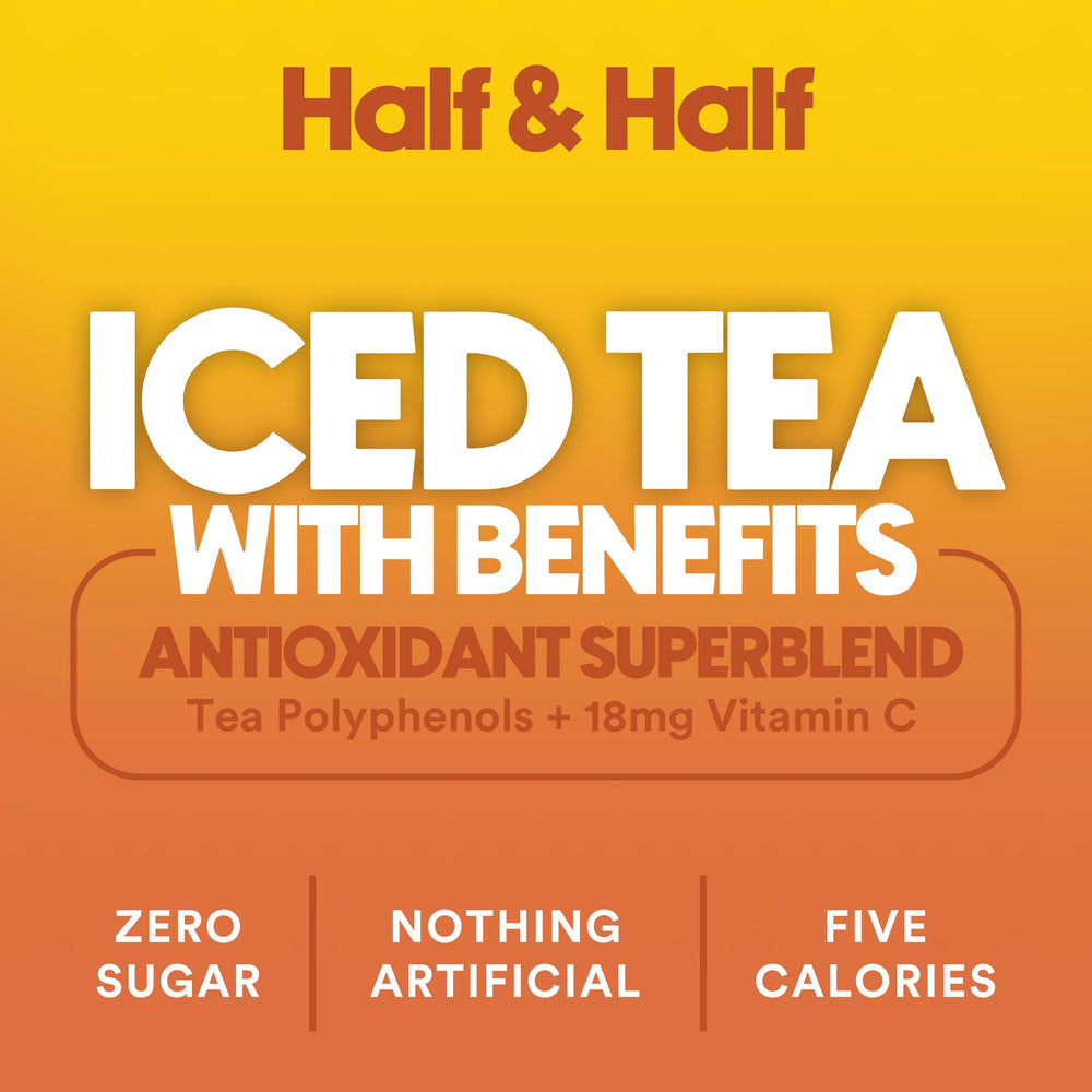 The Ryl Co ready-to-drink iced tea pour demonstrates instant refreshment on the go.