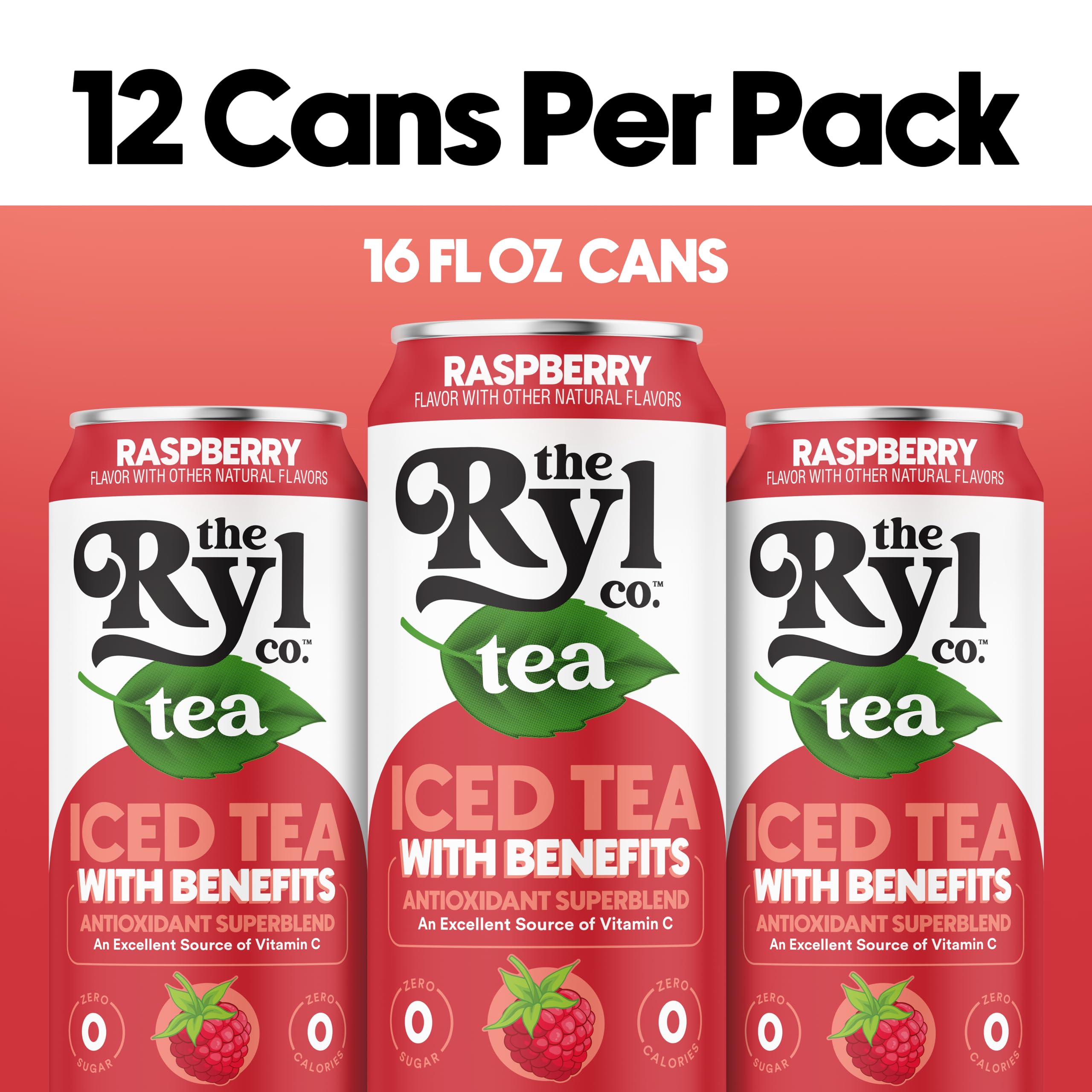 Ryl Co ready-to-drink tea pour illustrates on-the-go refreshment
