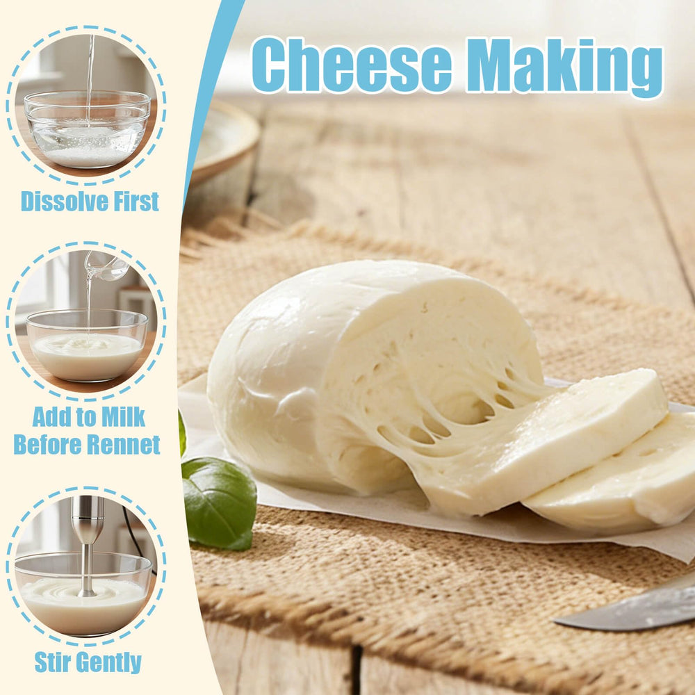 Rylenor calcium chloride enables gel-like pearls for creative garnishes.
