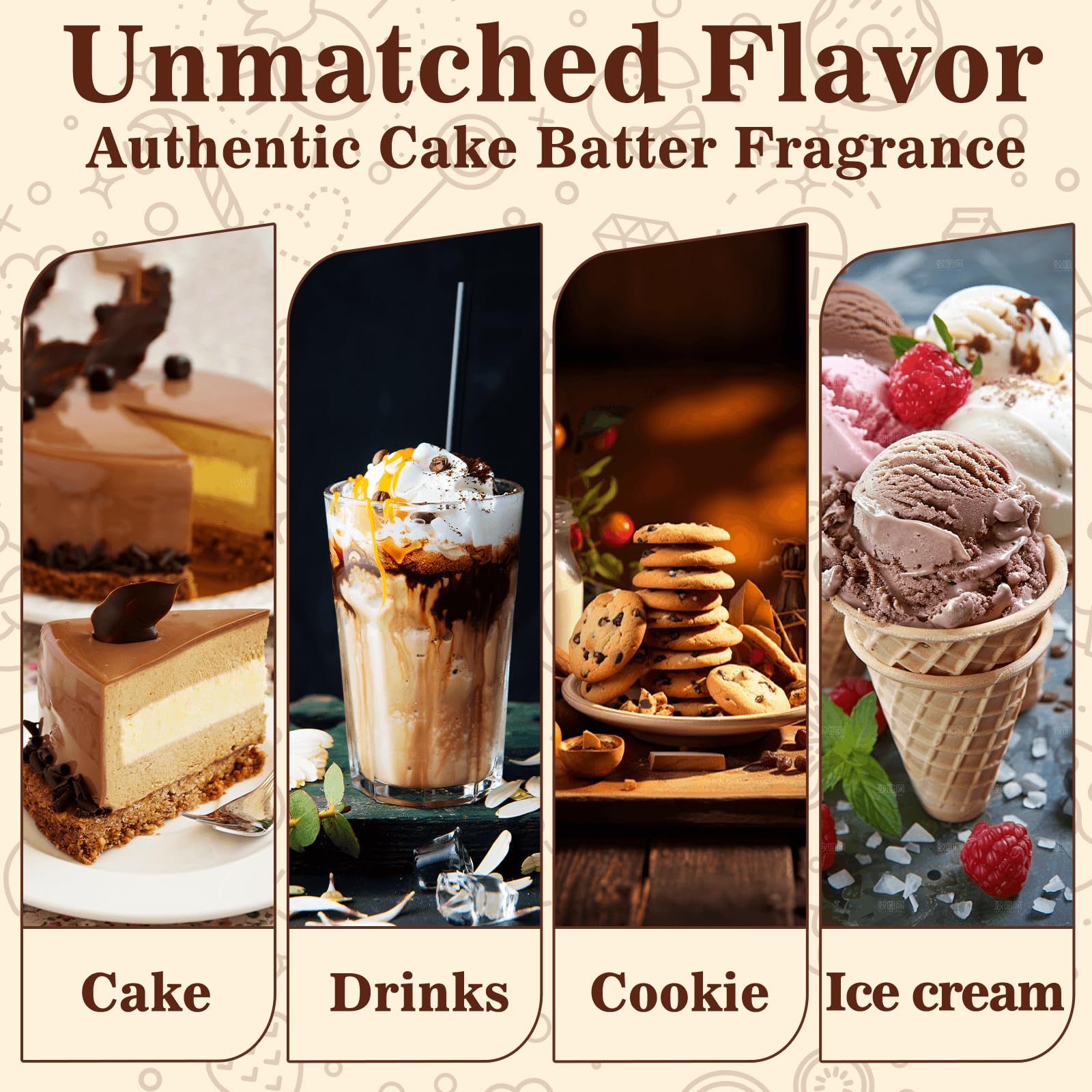 Rylenor caramel extract in coffee latte for bakery-style flavor