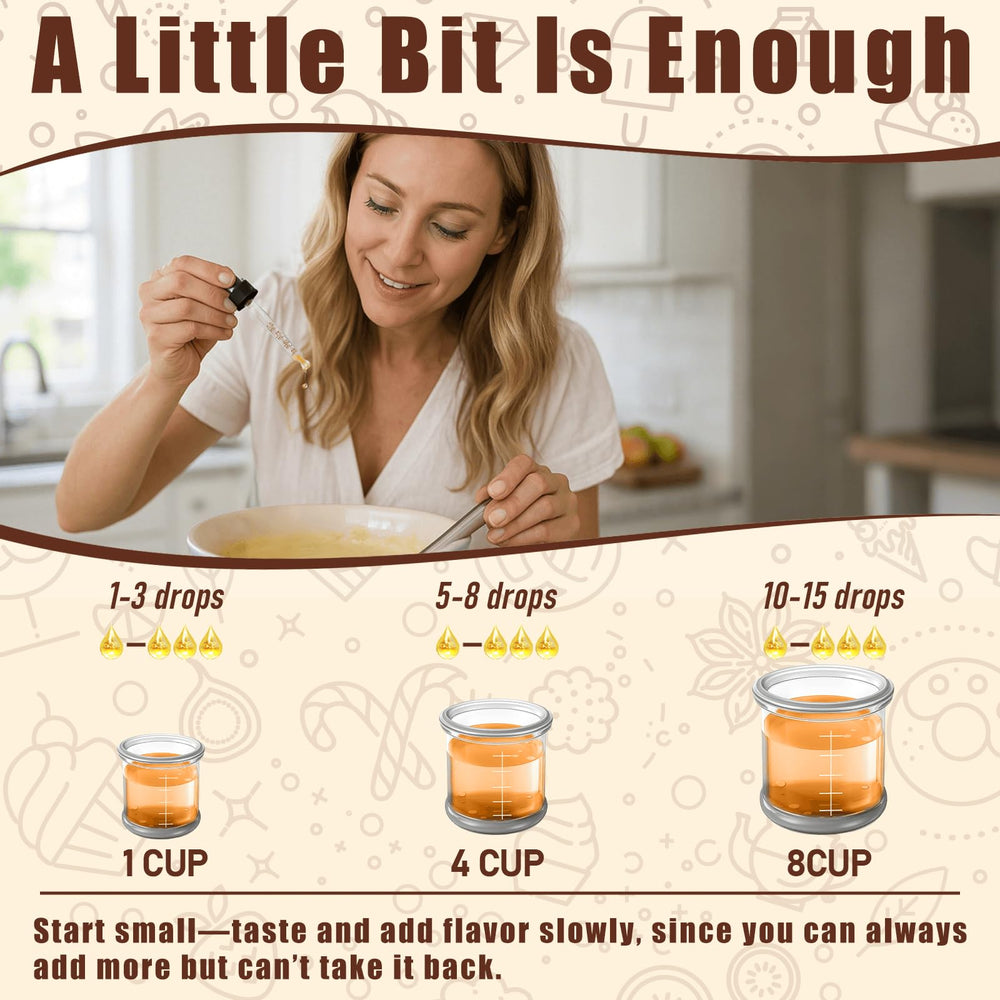 Rylenor caramel extract bottle highlights sugar-free and dye-free formulation