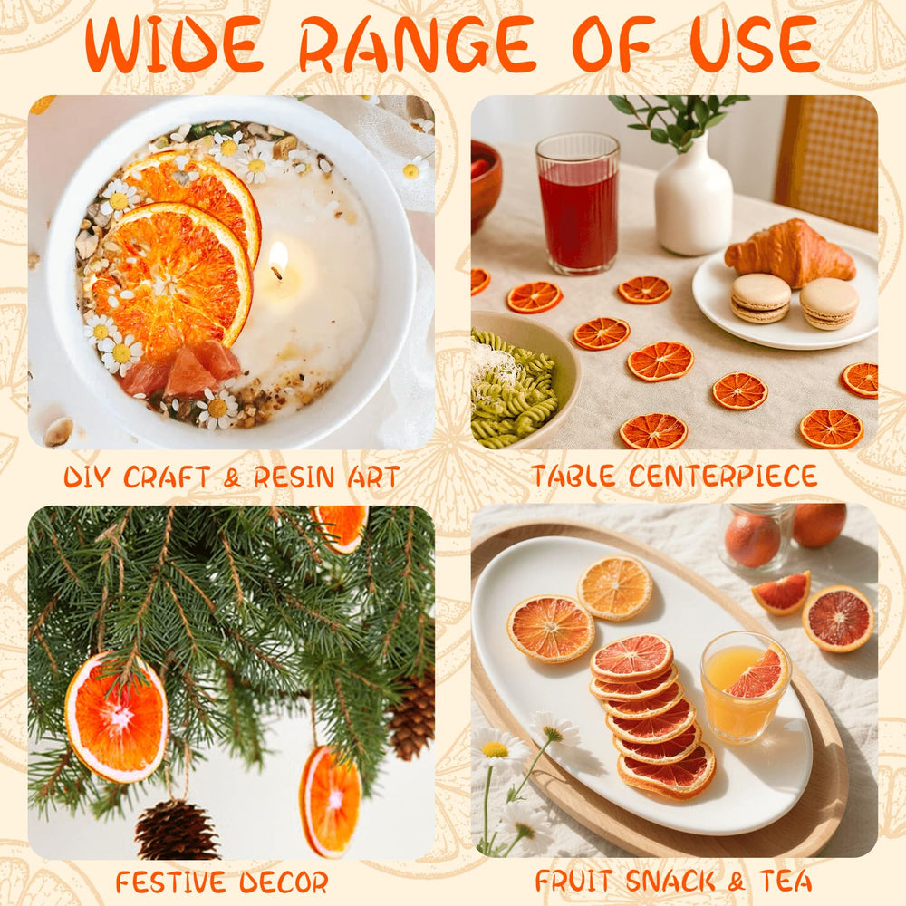 Rylenor dried orange slices perfect for baking desserts with fruity brightness.