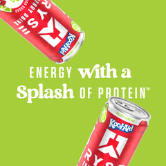 RYSE Kool-Aid Cherry Limeade can features 1g prebiotic for gut health.