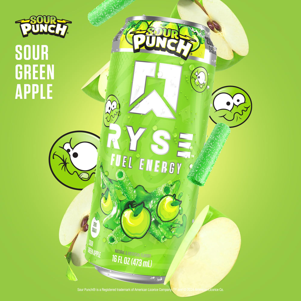 Ingredients panel of RYSE Fuel highlights clean, high-quality components.