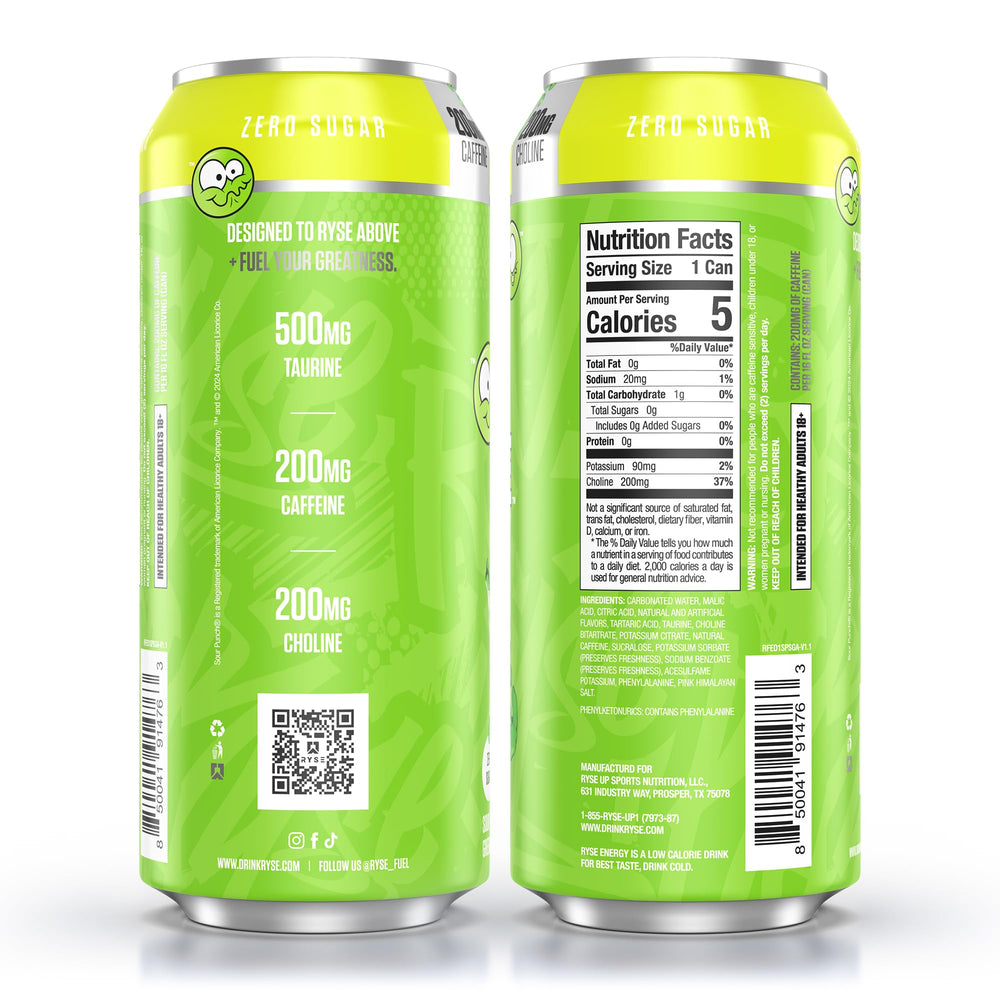 Pack of 12 cans enables consistent energy across busy weeks.