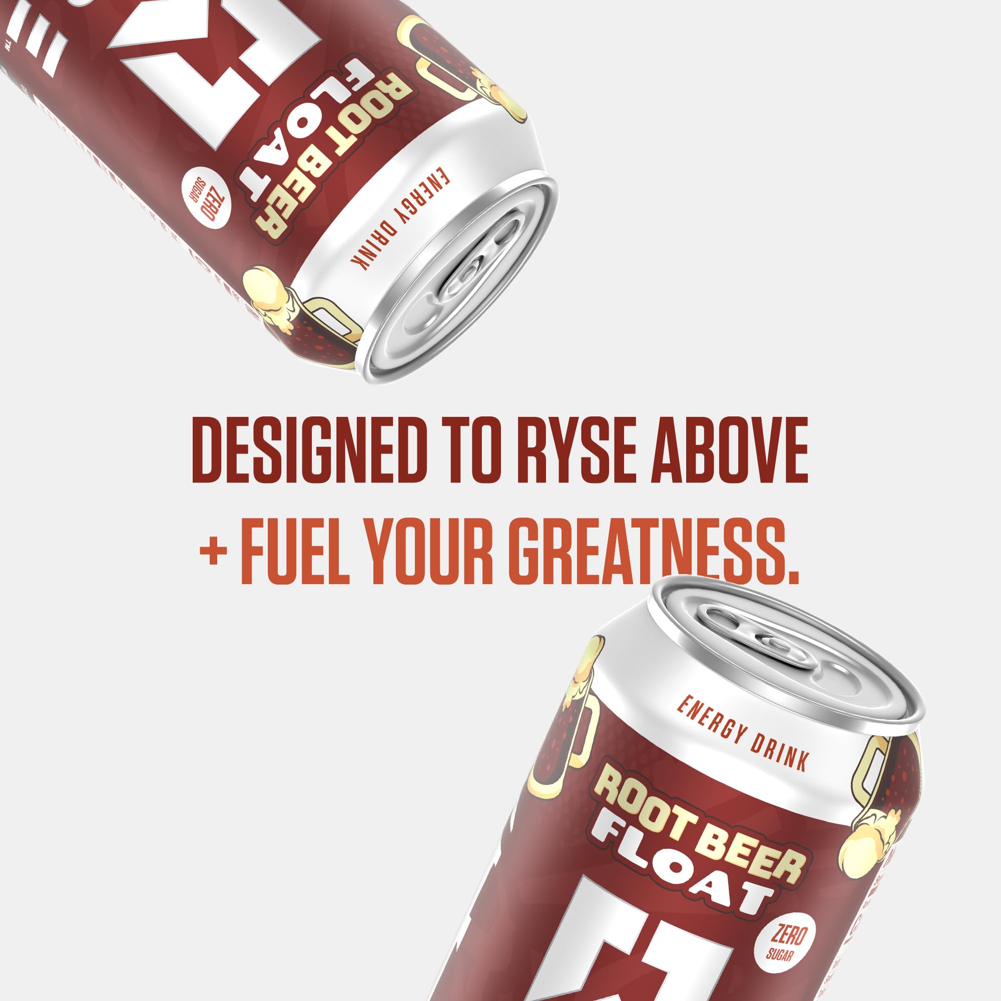 RYSE Fuel flavor swirl and logo appeal to taste and energy seekers