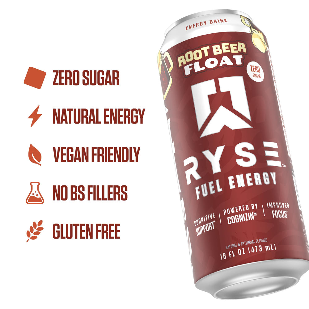 RYSE Fuel beverage on the go boosts alertness and mood during tasks