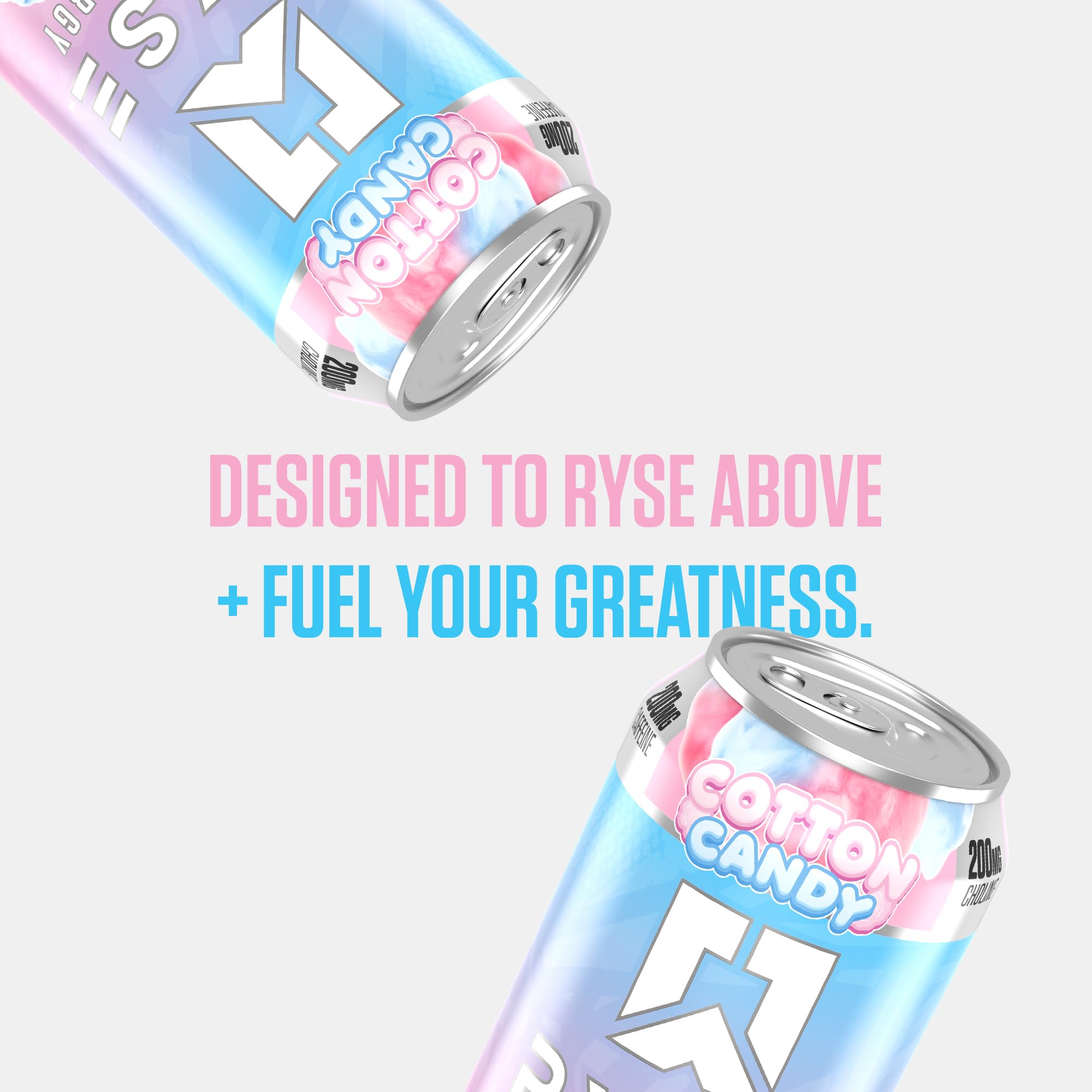 RYSE Fuel can proclaims no artificial colors for a clean energy option.