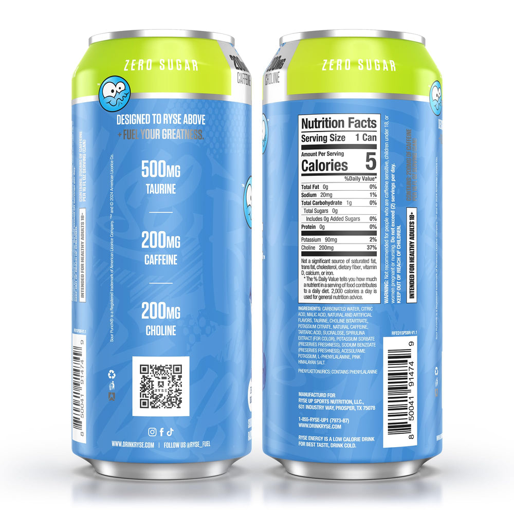 RYSE Fuel no artificial colors message supports clean ingredient profile.