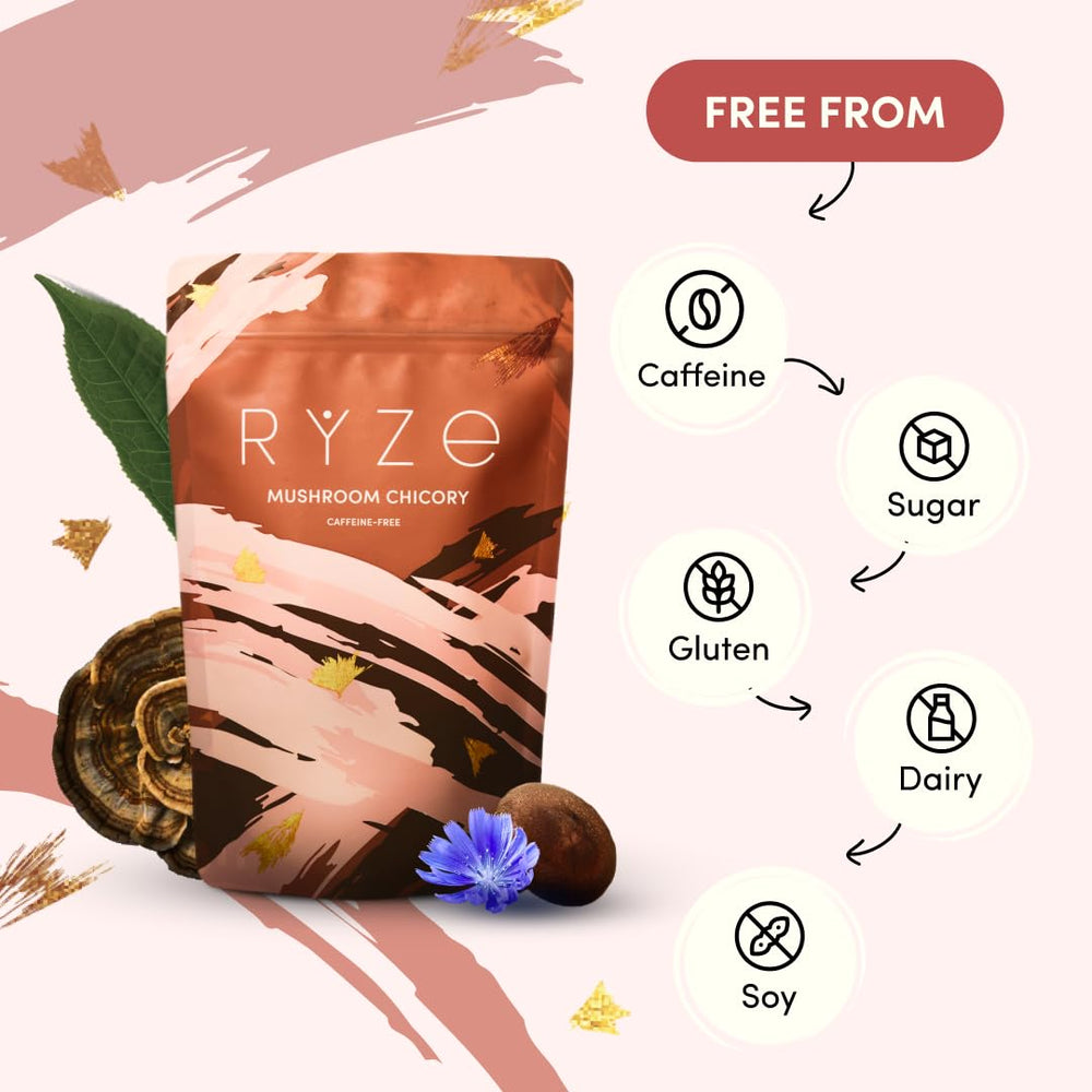 RYZE convenient serving spoon for quick, caffeine-free prep