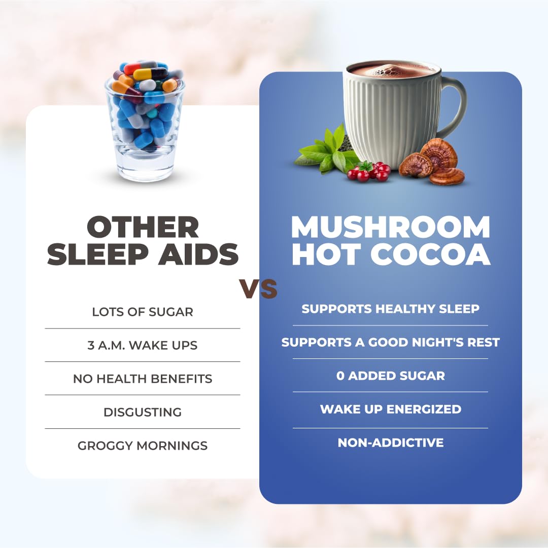 Single-serve sachet ready for a convenient bedtime treat