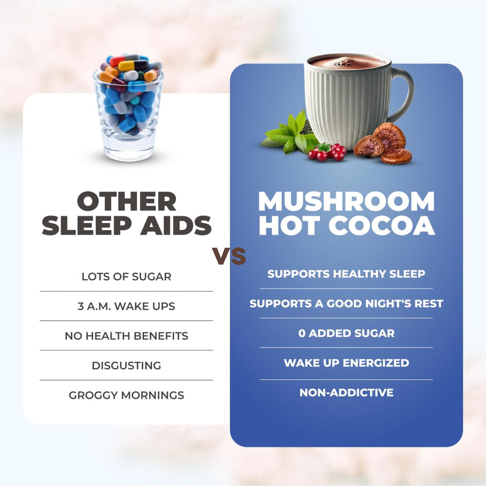 Single-serve sachet ready for a convenient bedtime treat