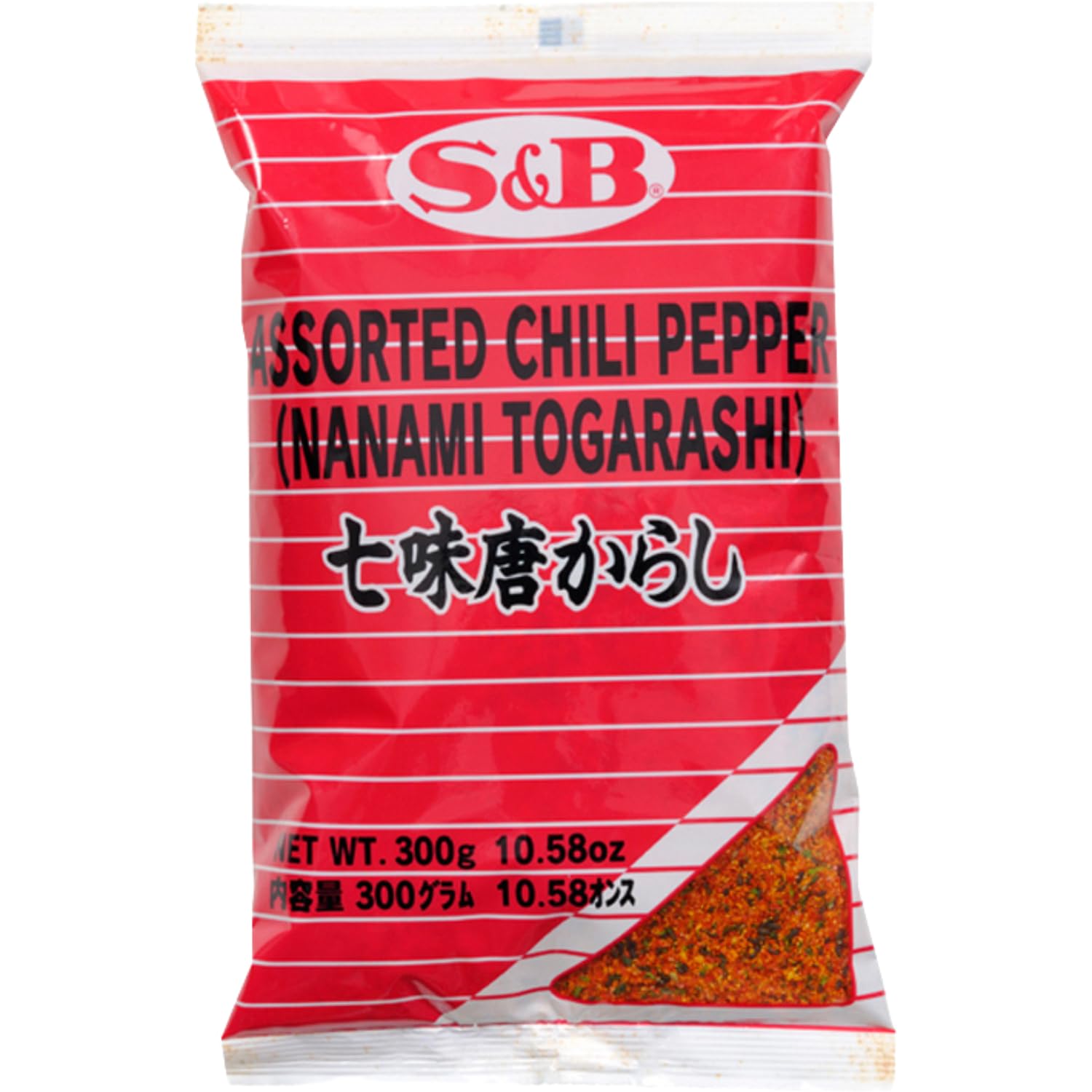 S&B 7 Pepper Spice Mix bottle with seven-spice blend for versatile seasoning.