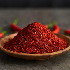 S&B 7 Pepper Spice Mix over a simmering dish for aroma and warmth.