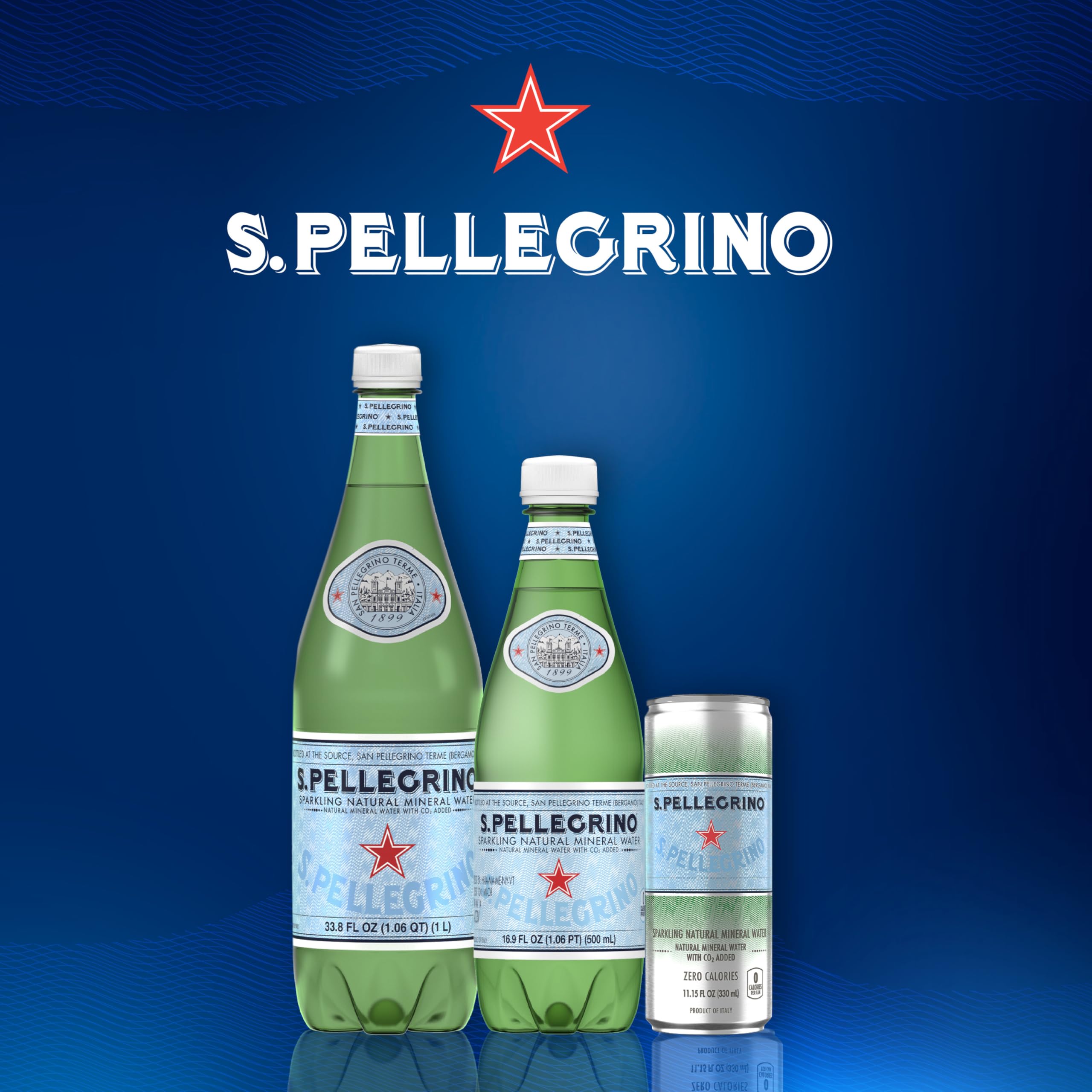 S.Pellegrino on the go with a reusable cup