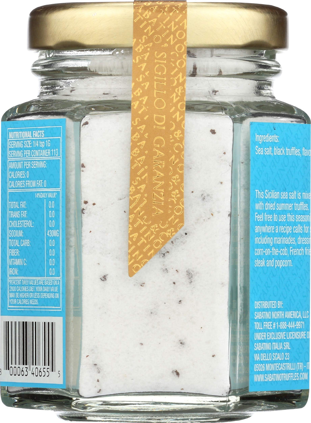Sabatino Tartufi Truffle Salt popcorn creates a savory snack upgrade