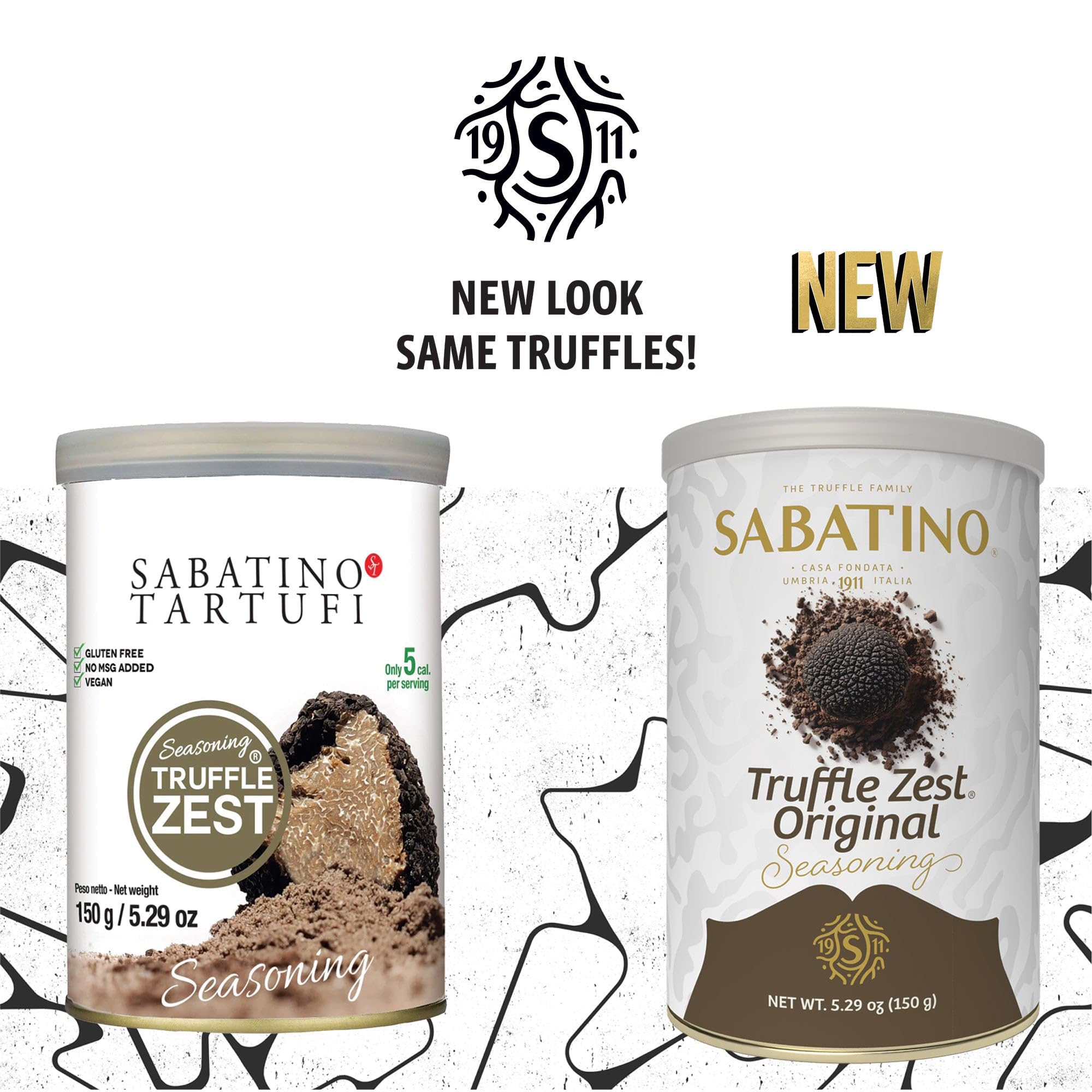 Sabatino Tartufi Truffle Zest on pasta dish adds rich earthy notes.