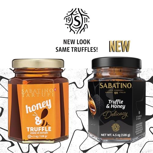 Sabatino Tartufi truffle-infused honey on ice cream