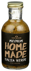 SABOR MEXICANO Salsa Verde jar closeup highlighting fresh ingredients for bold flavor.