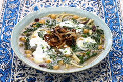 Sadaf Ash-e Resteh Noodles ingredients close-up suggesting quick, versatile cooking use.
