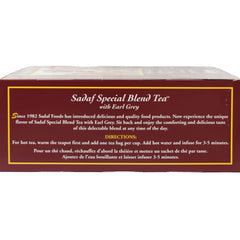 Sadaf Earl Grey sourced from Ceylon tea gardens in Sri Lanka