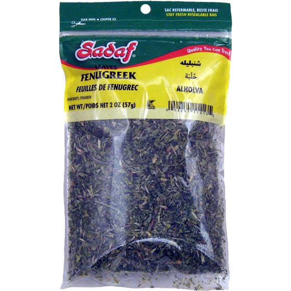 Sadaf kasoori methi dried leaves close-up showing rich aroma for curries