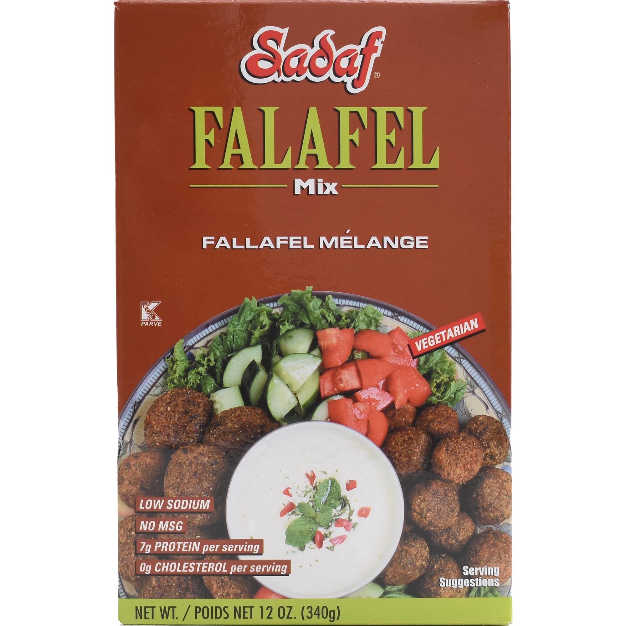 Sadaf Falafel Mix package for quick, authentic Mediterranean cooking.