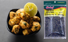 Sadaf kasoori methi leaves close-up in packaging for chutneys and picks