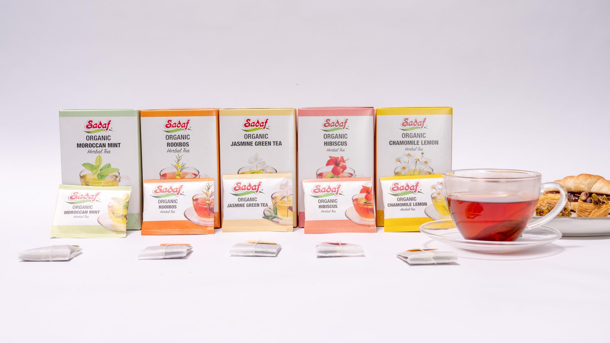 Sadaf kosher mark on packaging supports versatile serving at gatherings.