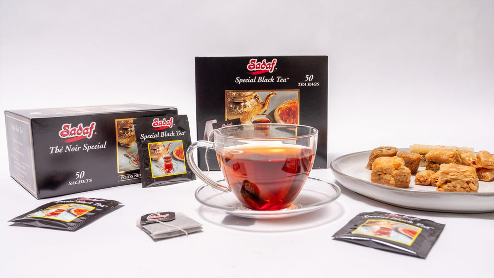 Sadaf Kosher RCC seal on packaging signals trusted quality.