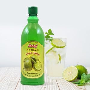 Sadaf Lime Juice Concentrate pour ready for quick flavor boosts in drinks and recipes.