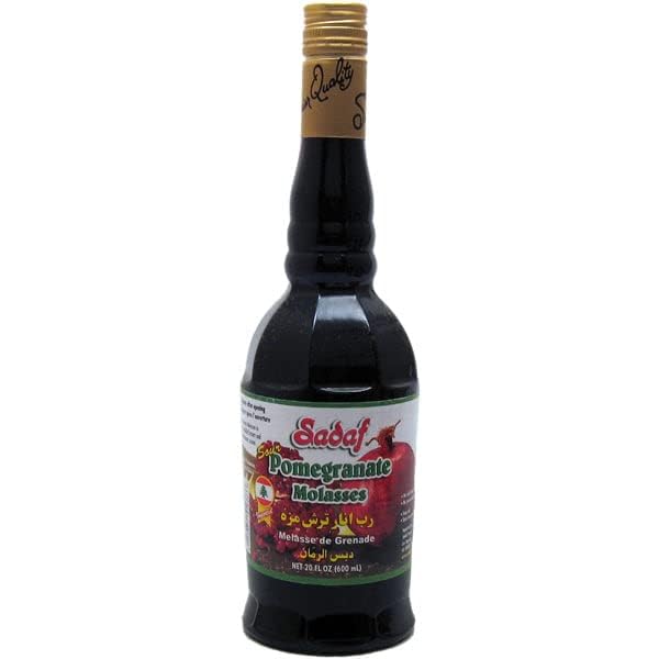 Sadaf pomegranate molasses bottle for authentic Middle Eastern flavor